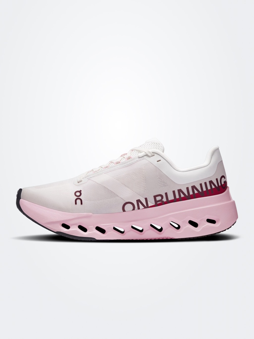 ON Cloudsurfer Next Peony | Ivory WOMEN size 7.5 gently used - Picture 3 of 16